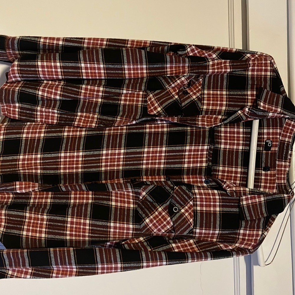 Volcom plaid shirt